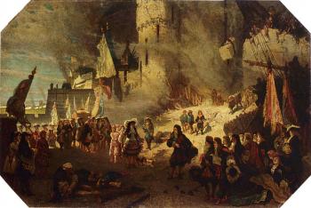 奧古斯特 阿勒貝 Vauban En Van Coehoorn Voor De Vesting Namen, 1692 奧古斯特 阿勒貝 Vauban En Van Coehoorn Voor De Vesting Namen, 1692